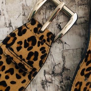 Leopard belt